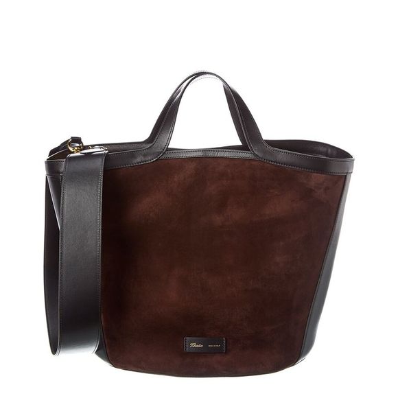 KHAITE Handbags - KHAITE Nora Suede Tote